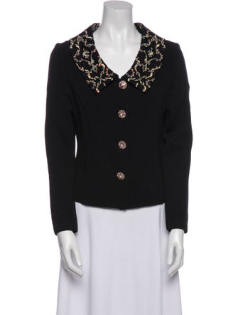 St. John Evening Printed Evening Jacket