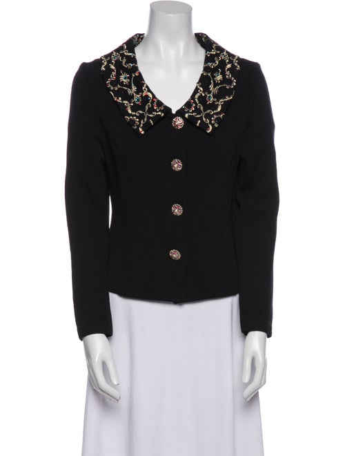 St. John Evening Printed Evening Jacket