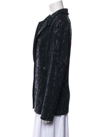 St. John Evening Tweed Pattern Evening Jacket