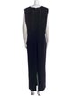 St. John Evening Scoop Neck Long Dress