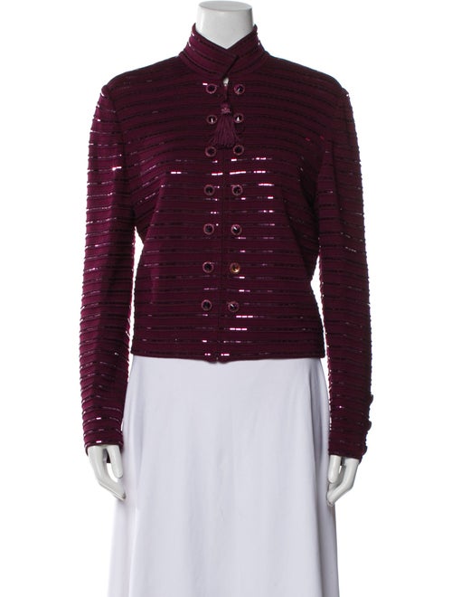 St. John Evening Tweed Pattern Evening Jacket