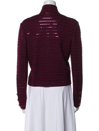 St. John Evening Tweed Pattern Evening Jacket