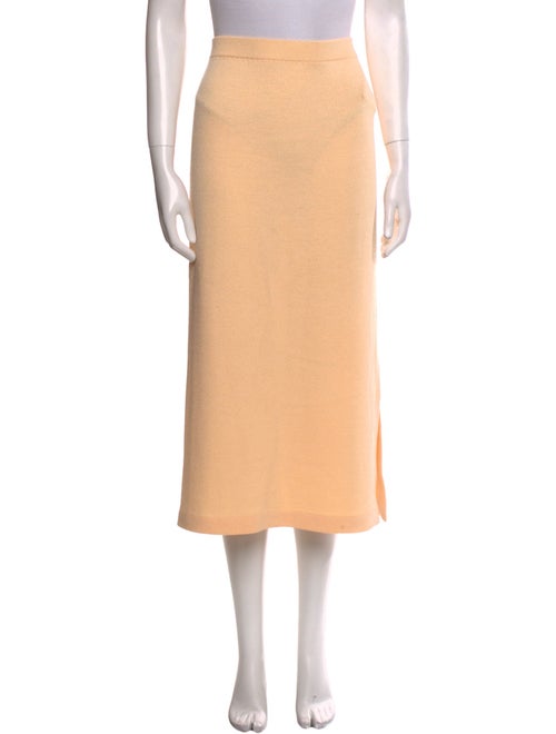 St. John Evening Midi Length Skirt