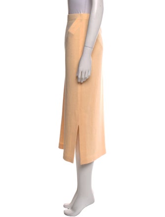 St. John Evening Midi Length Skirt