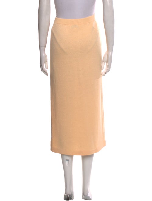 St. John Evening Midi Length Skirt