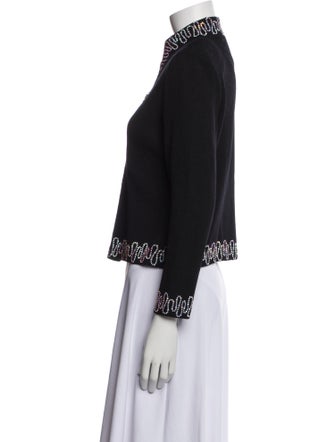 St. John Evening Printed Evening Jacket