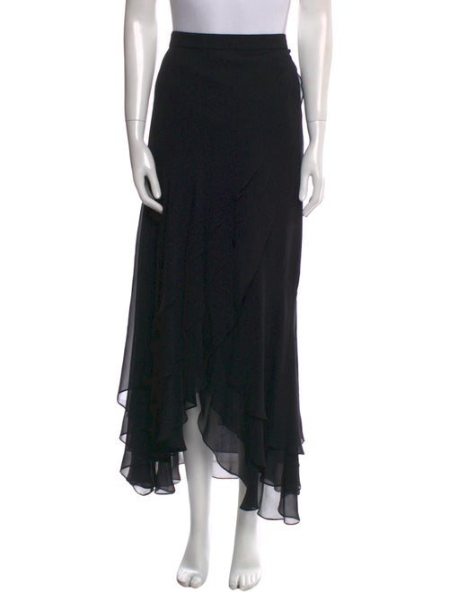 St. John Evening Silk Long Skirt
