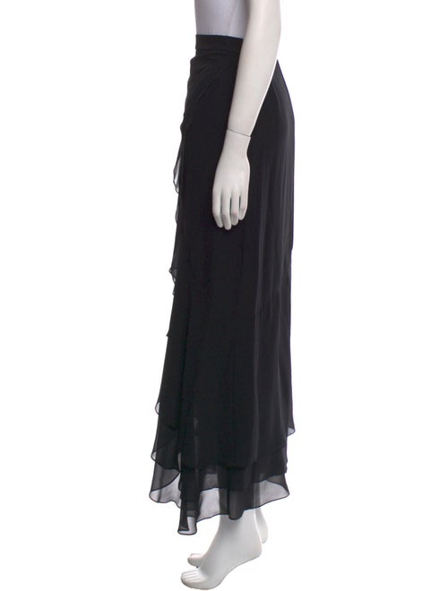 St. John Evening Silk Long Skirt