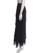 St. John Evening Silk Long Skirt
