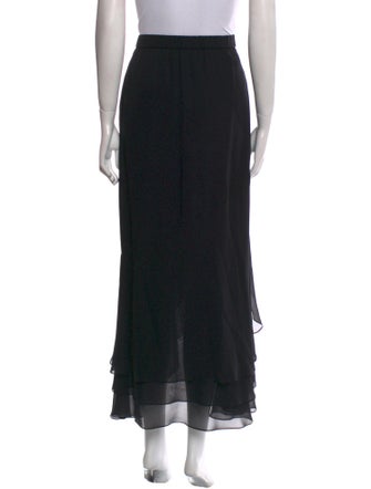 St. John Evening Silk Long Skirt