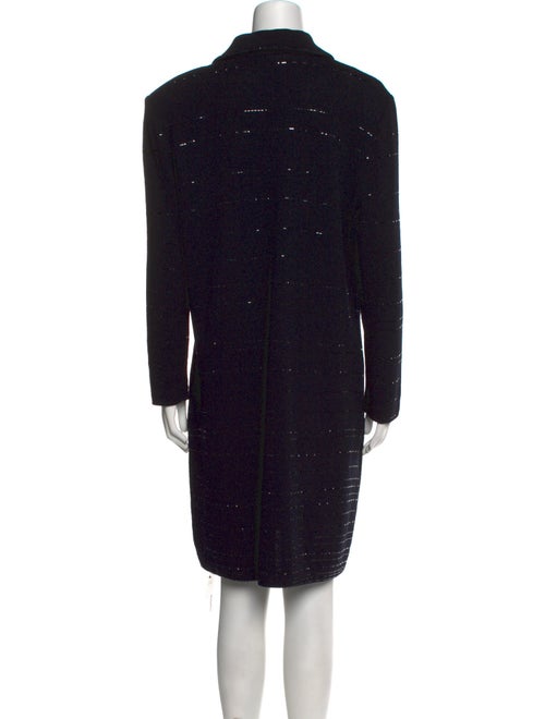 St. John Evening V-Neck Knee-Length Dress