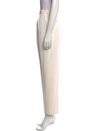 St. John Evening Wool Straight Leg Pants