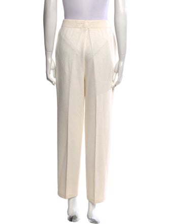 St. John Evening Wool Straight Leg Pants