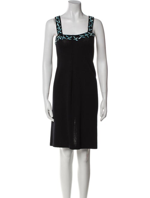 St. John Evening Wool Dress Set