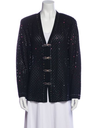 St. John Evening Printed Evening Jacket