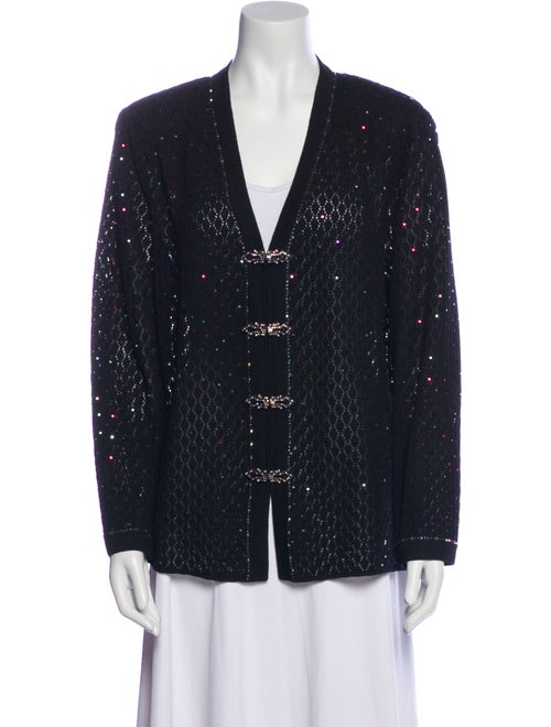 St. John Evening Printed Evening Jacket