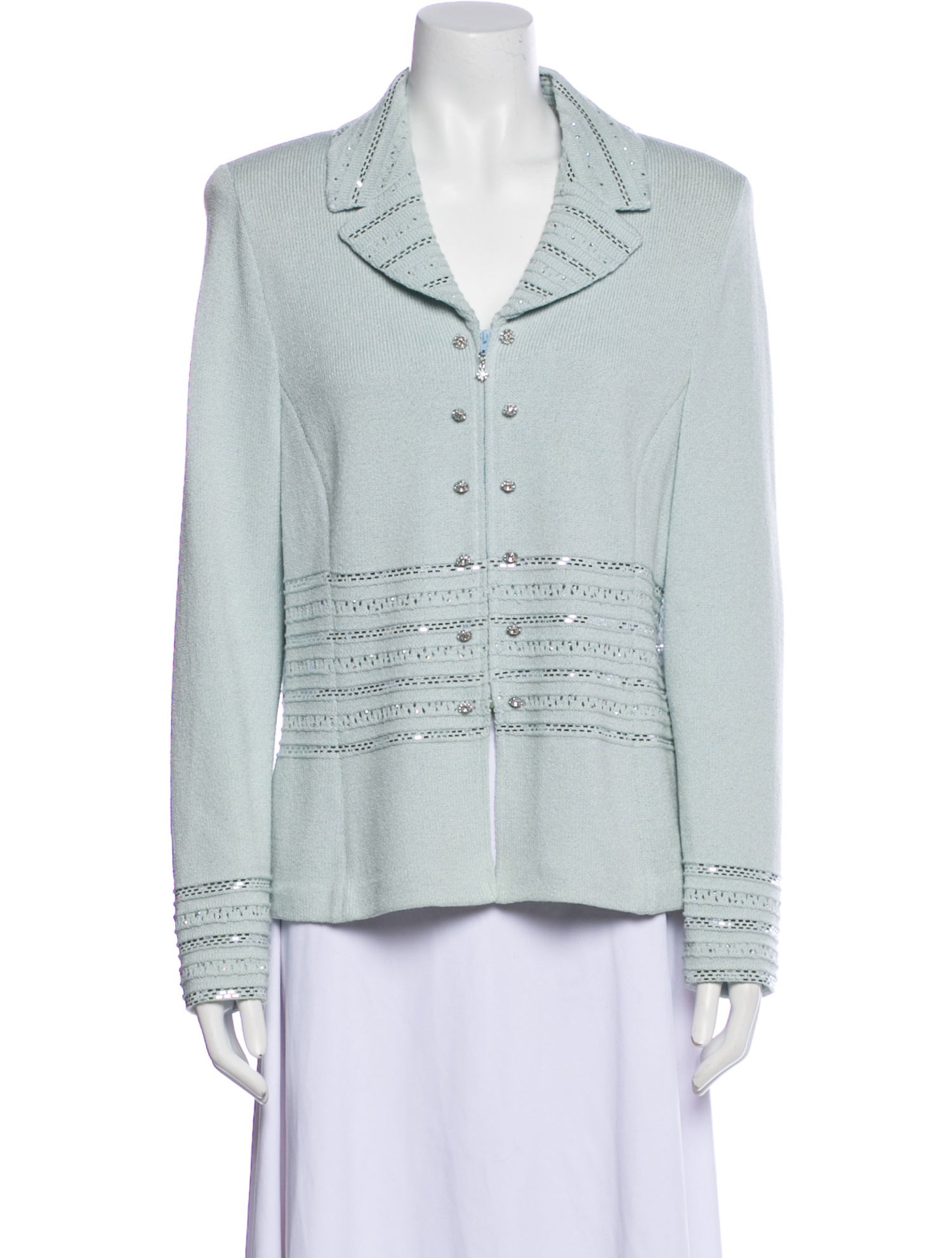 St. John Evening Plaid Print Blazer