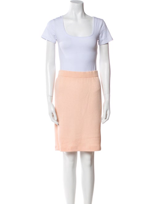 St. John Evening Wool Skirt Set