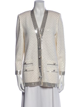 St. John Evening Printed Blazer