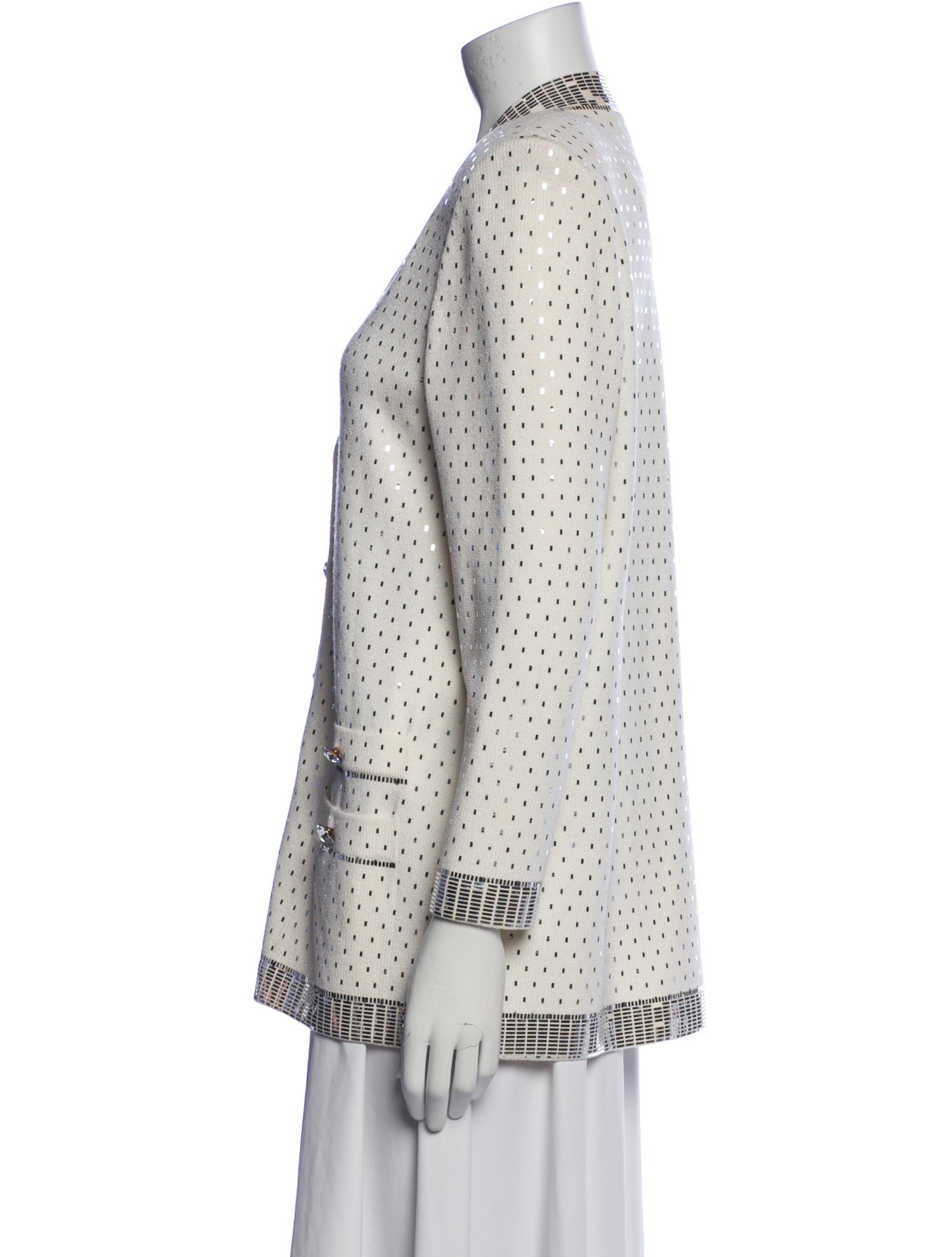 St. John Evening Printed Blazer