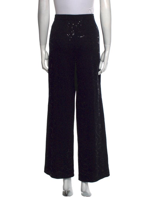 St. John Evening Printed Wide Leg Pants