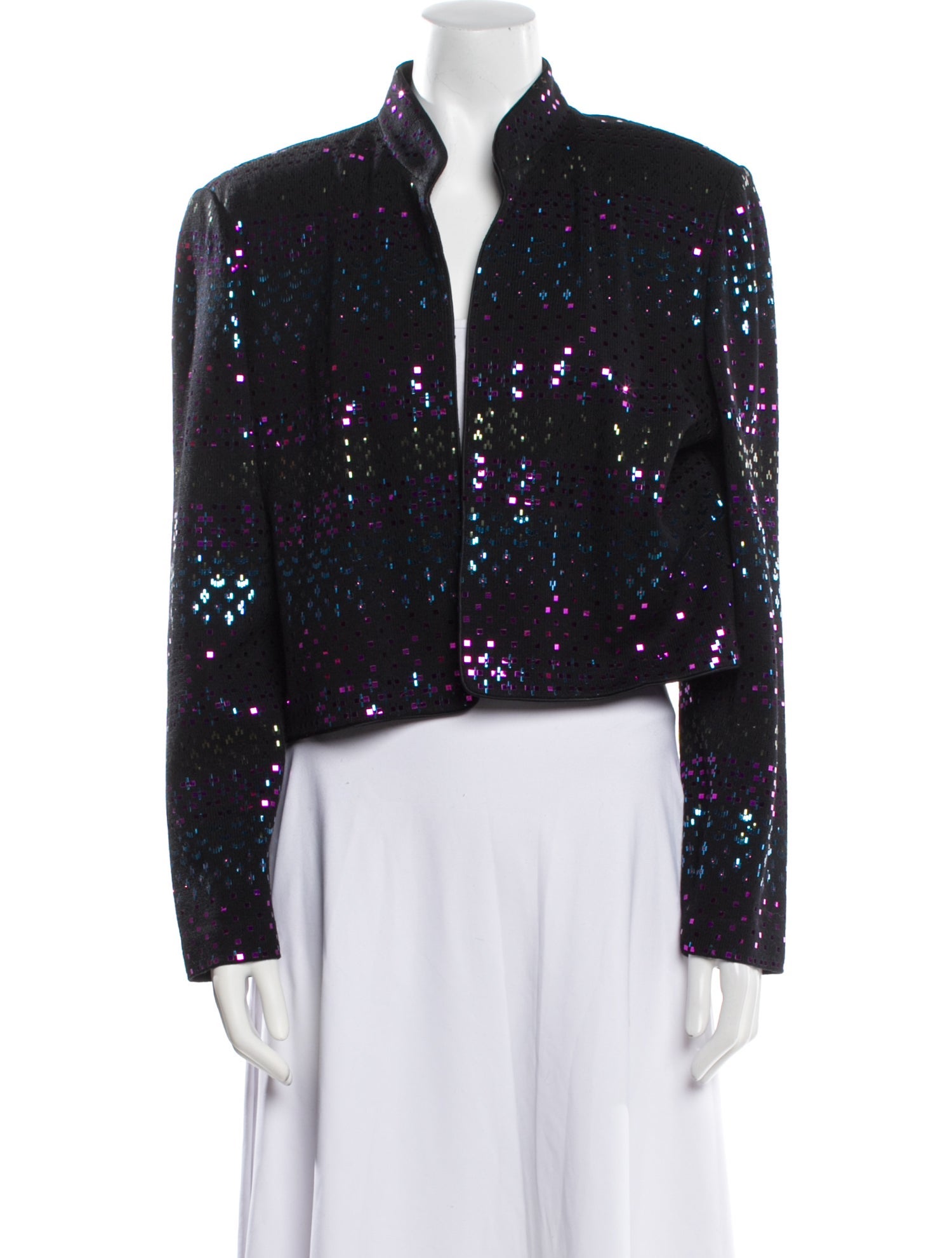St. John Evening Patterned Evening Jacket