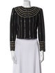 St. John Evening Striped Evening Jacket