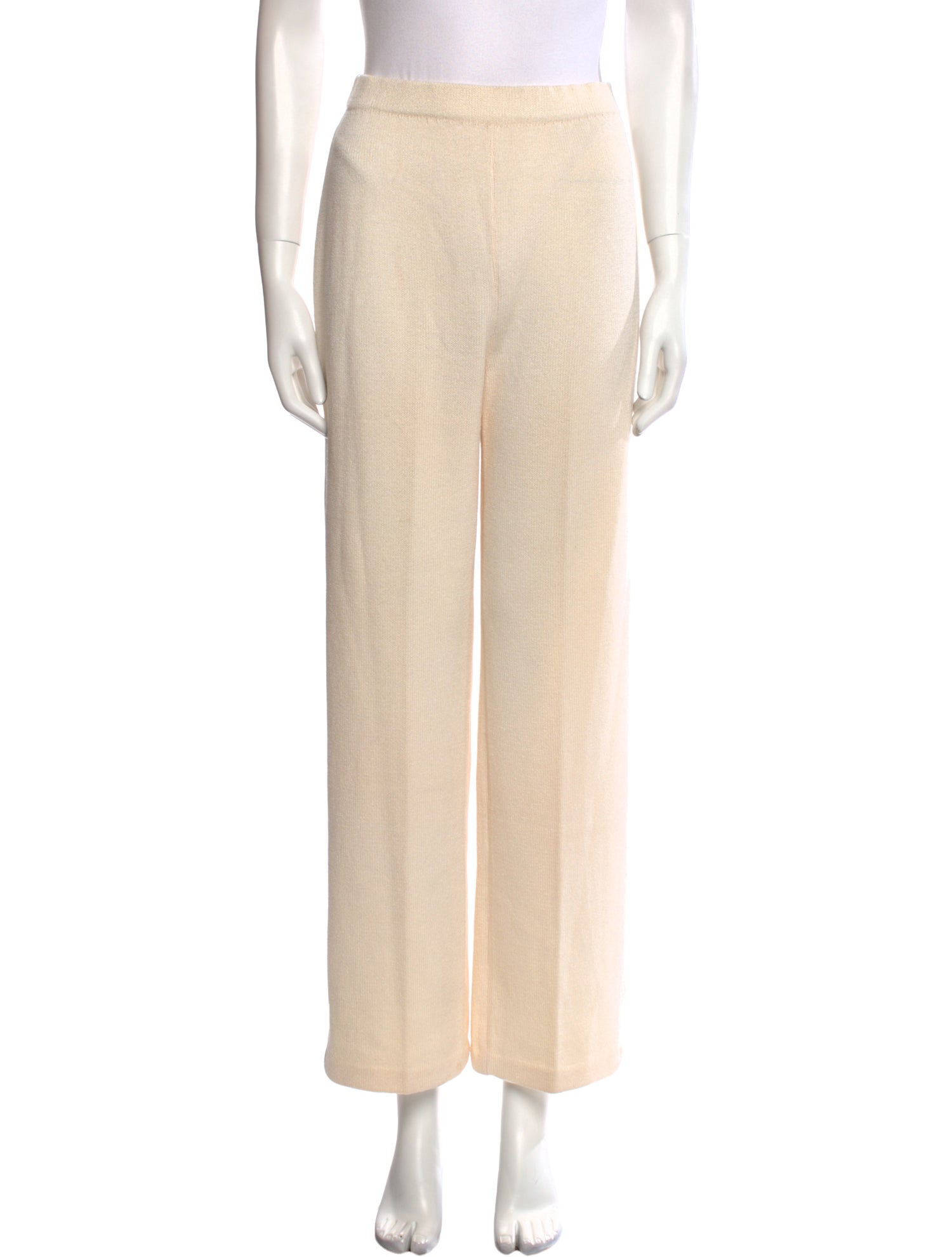 St. John Evening Wool Wide Leg Pants