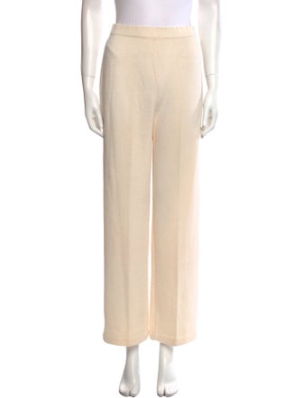 St. John Evening Wool Wide Leg Pants