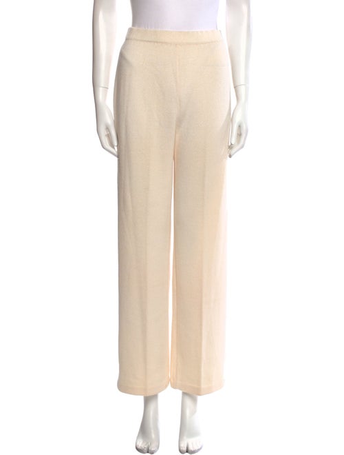St. John Evening Wool Wide Leg Pants