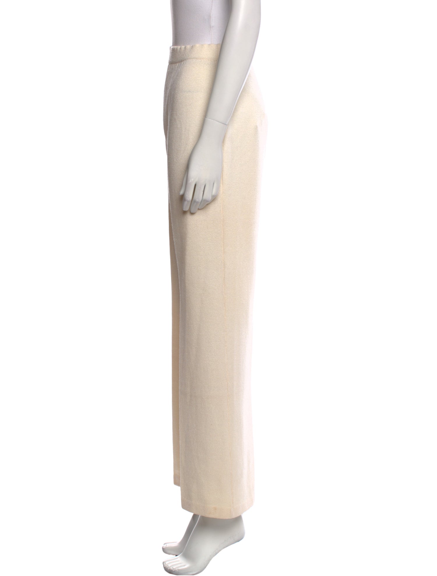 St. John Evening Wool Wide Leg Pants