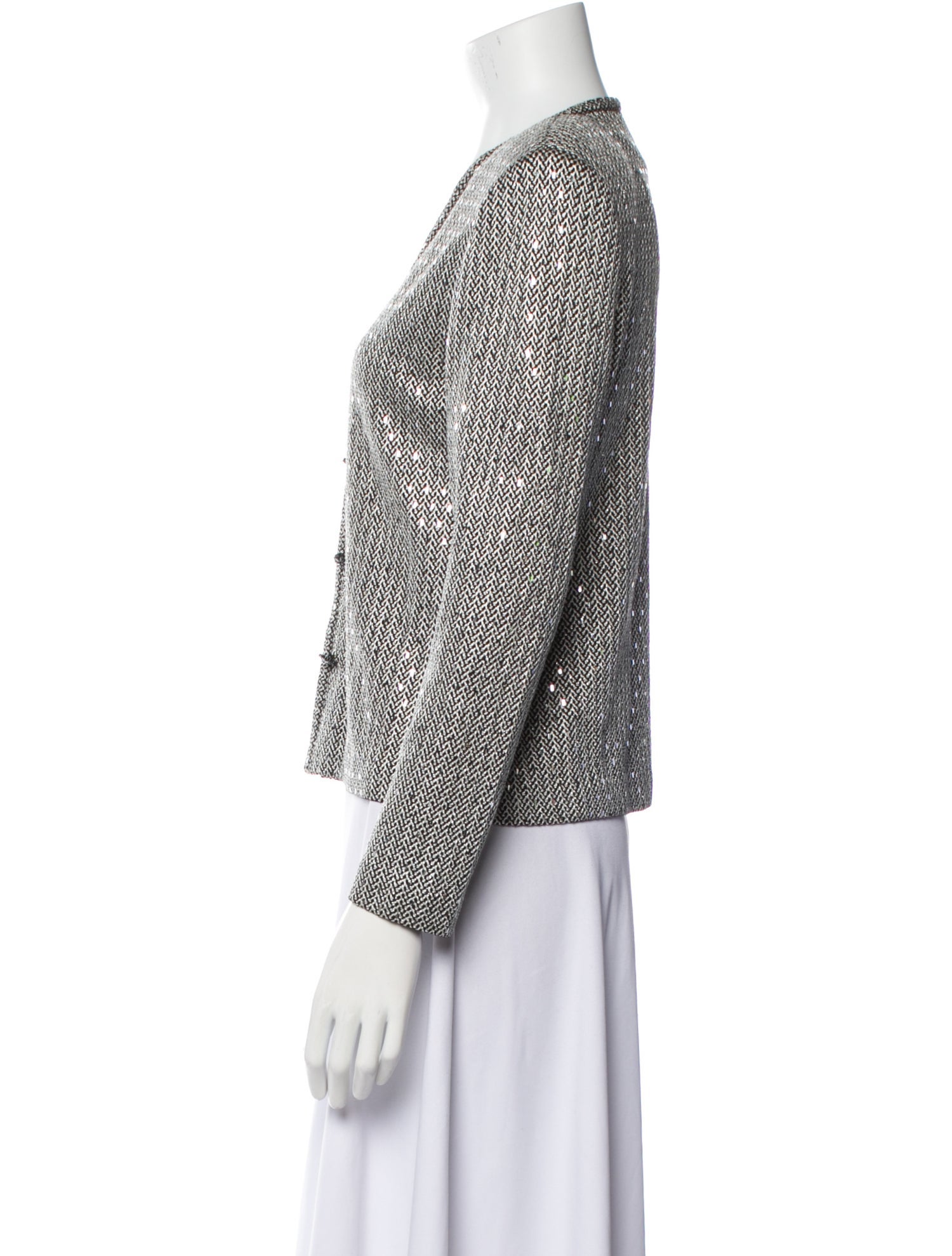 St. John Evening Printed Jacket