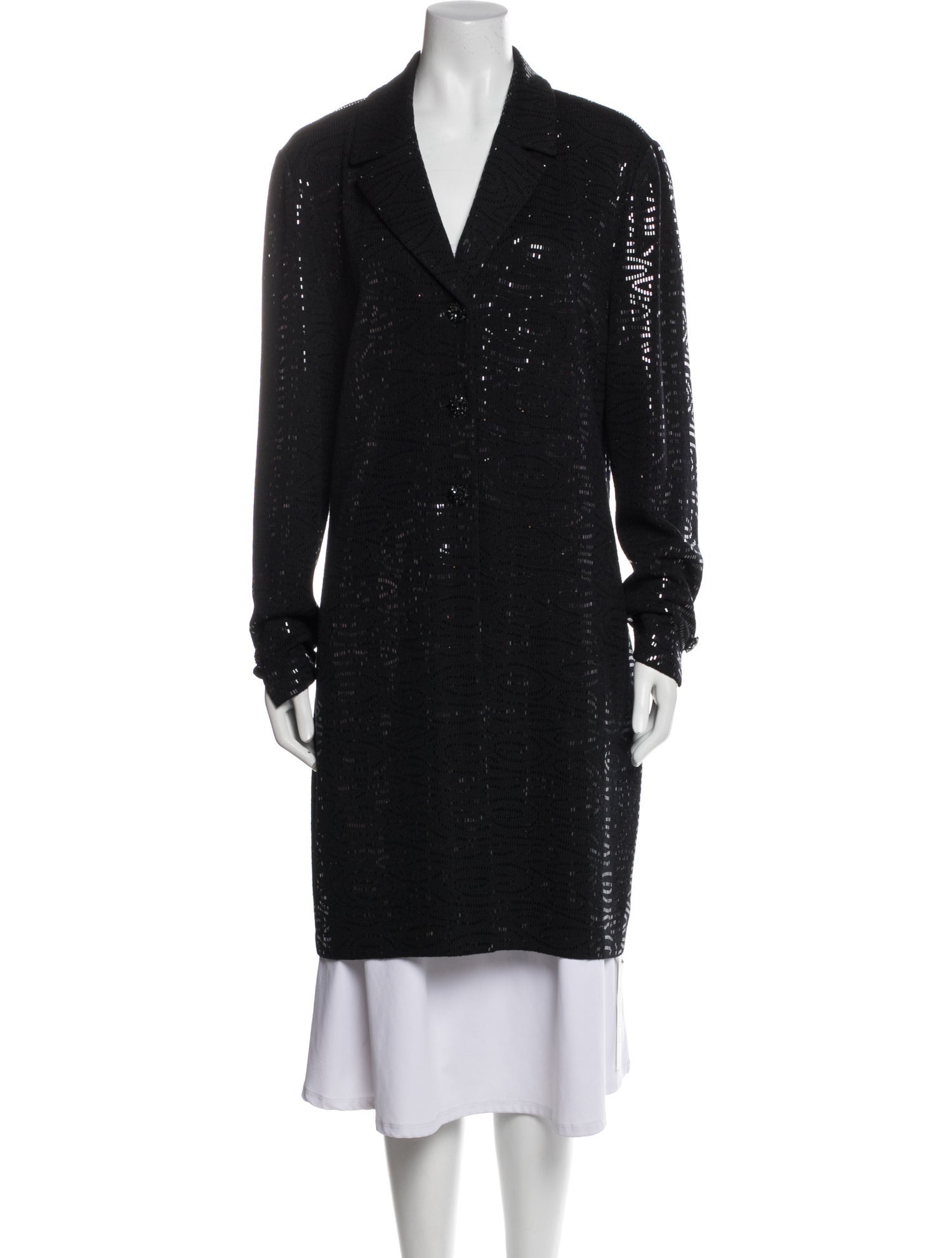 St. John Evening Wool Coat