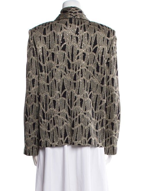 St. John Evening Animal Print Blazer