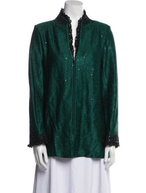 St. John Evening Printed Evening Jacket