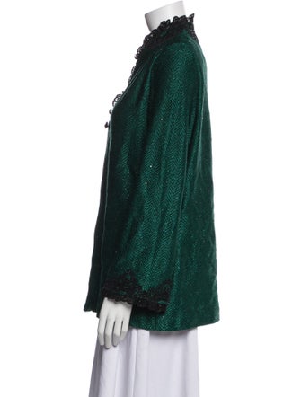 St. John Evening Printed Evening Jacket