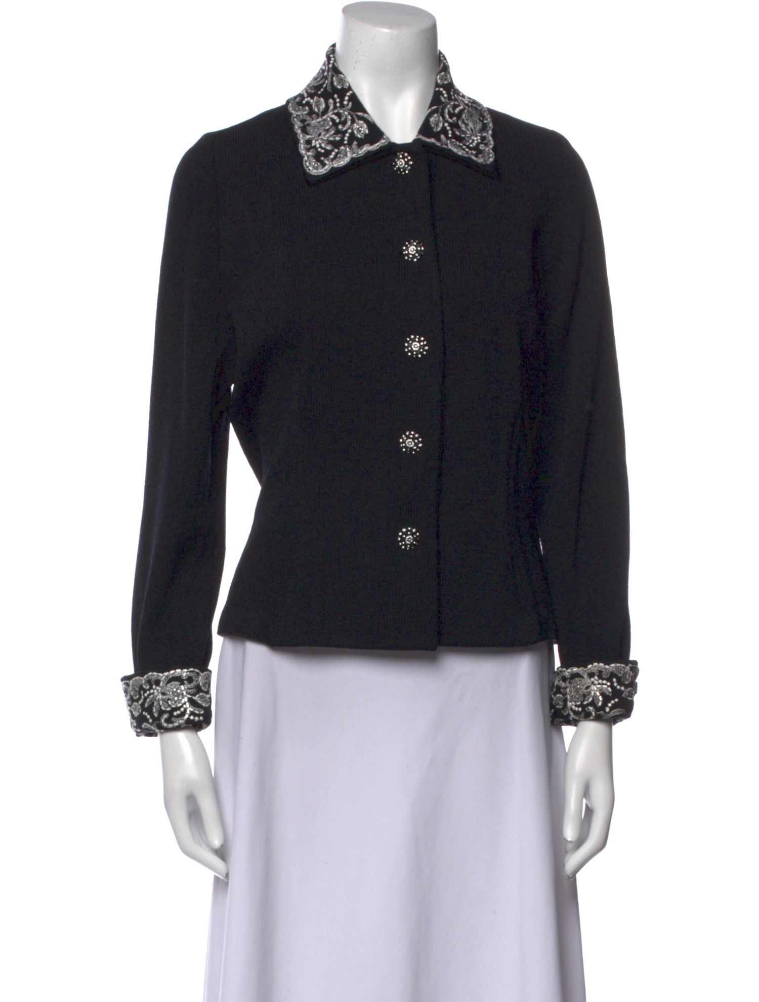 St. John Evening Wool Sweater