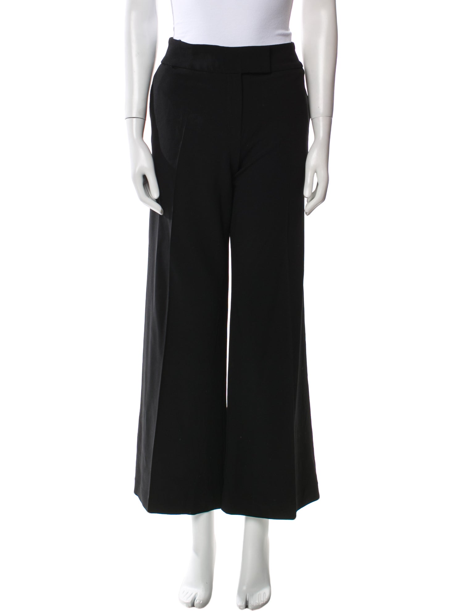 St. John Evening Wool Wide Leg Pants