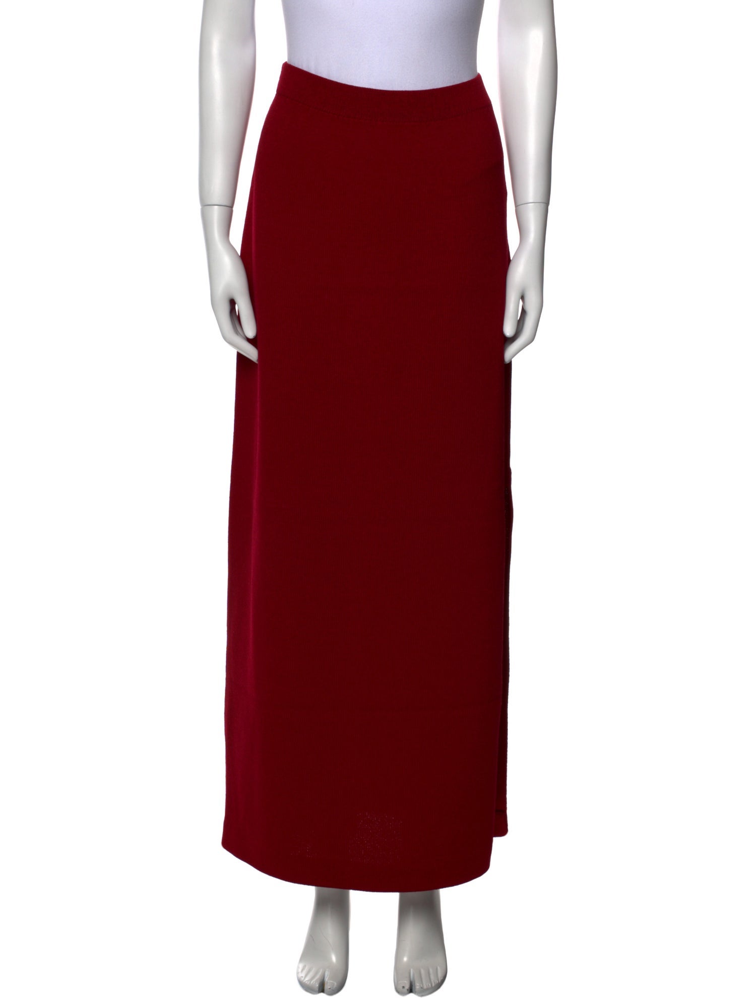 St. John Evening Wool Long Skirt