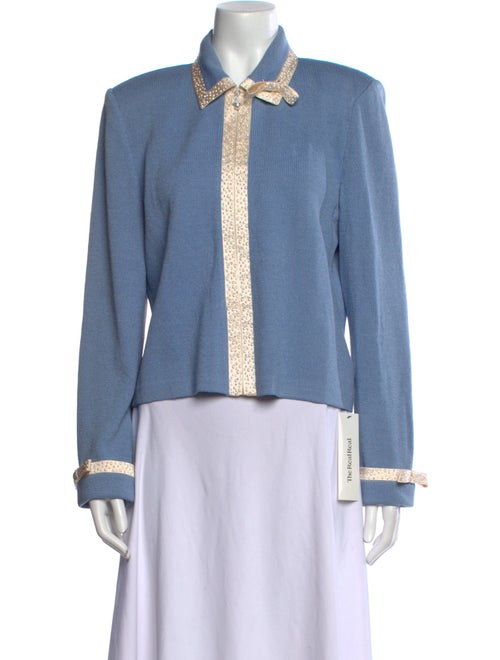 St. John Evening Mock Neck Sweater