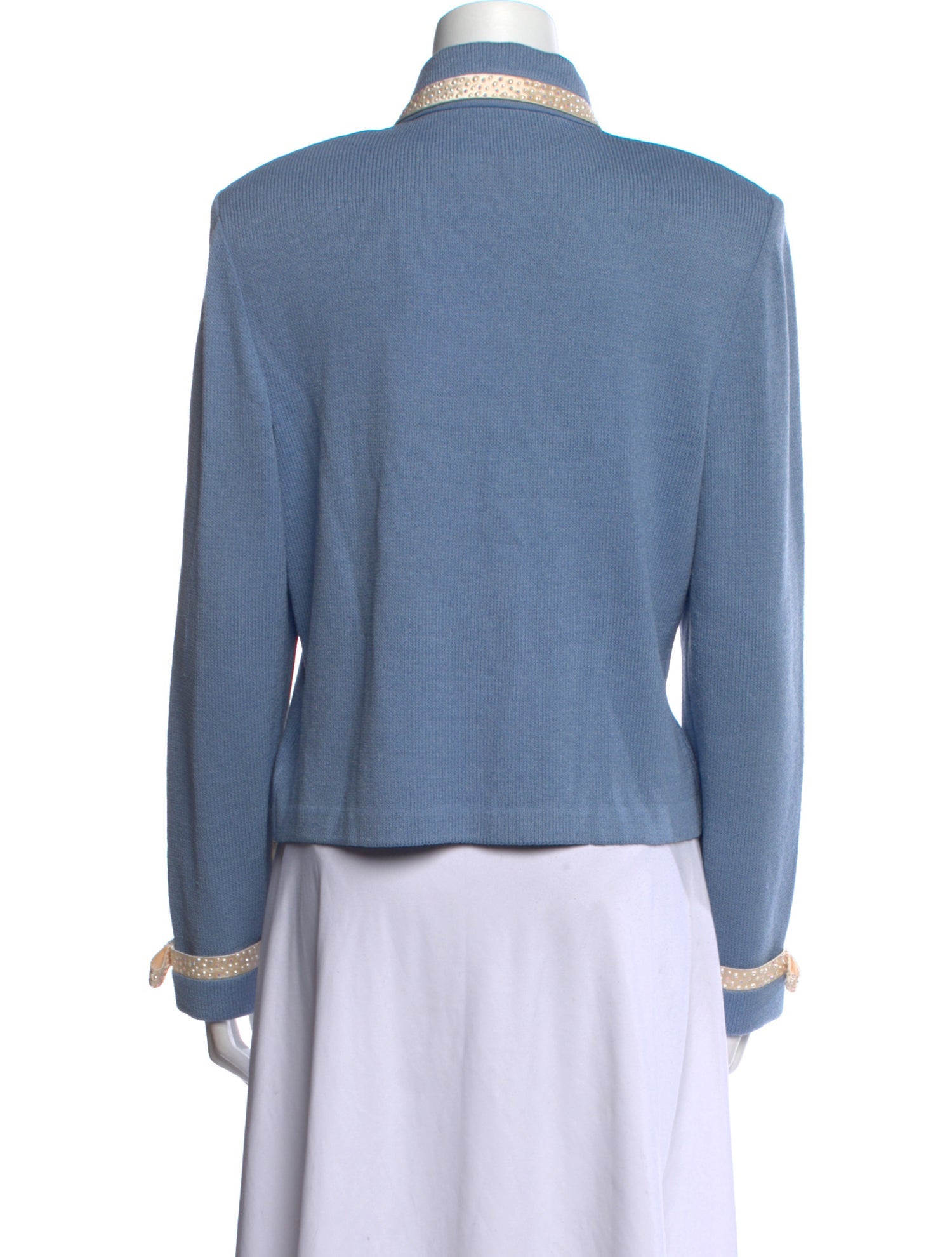 St. John Evening Mock Neck Sweater
