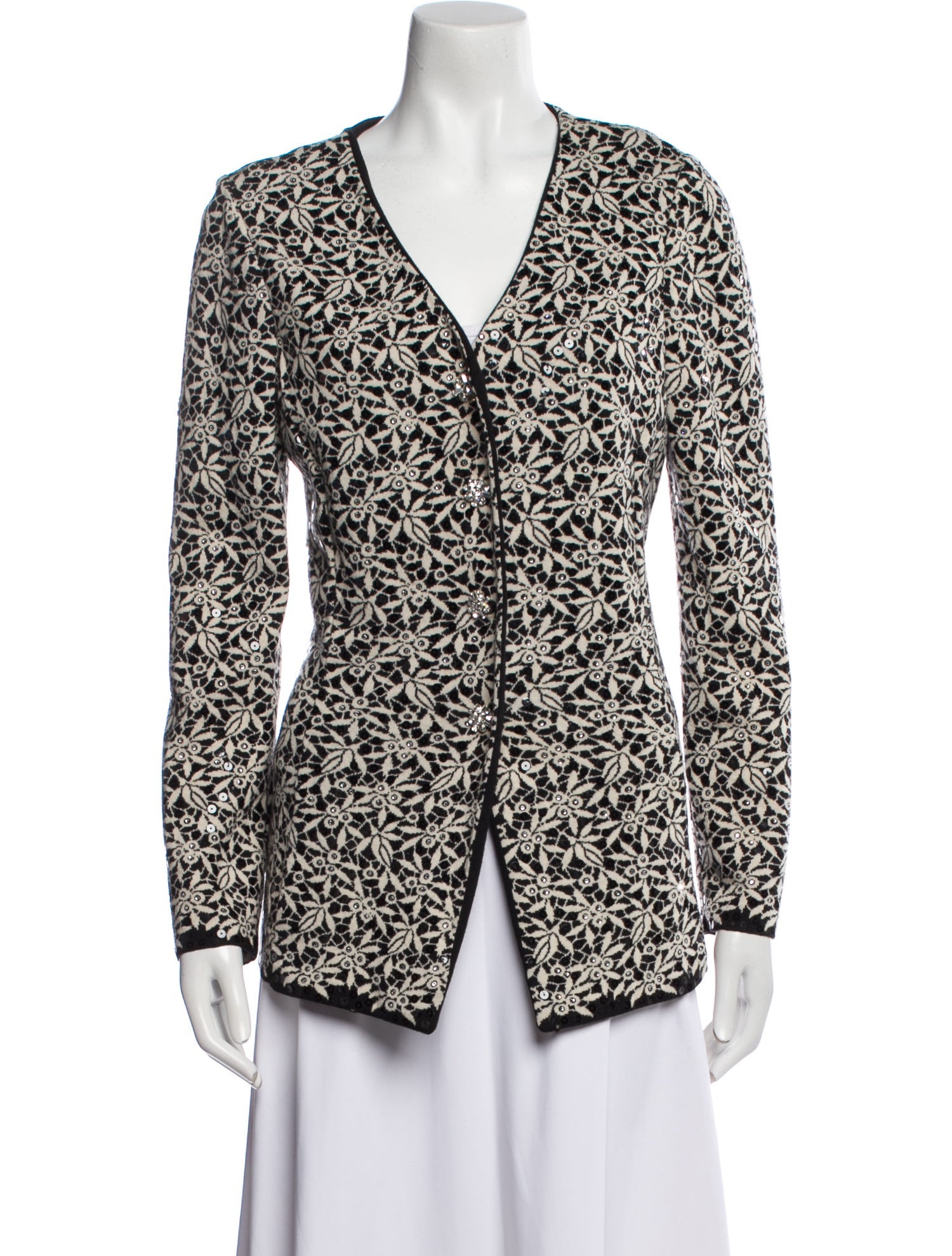 St. John Evening Printed Blazer