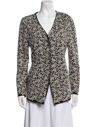 St. John Evening Printed Blazer