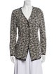 St. John Evening Printed Blazer