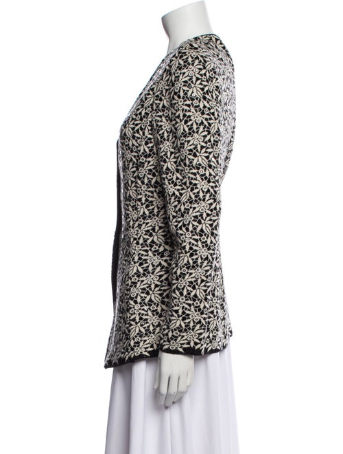 St. John Evening Printed Blazer