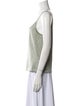 St. John Evening Scoop Neck Sleeveless Top