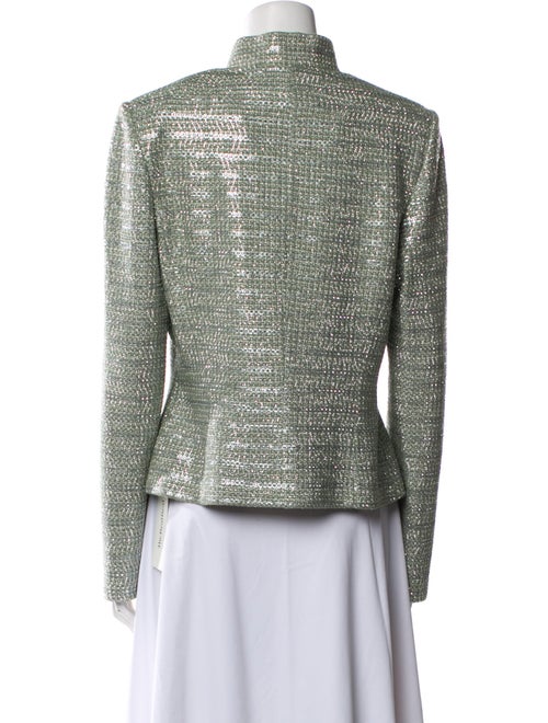 St. John Evening Tweed Pattern Evening Jacket