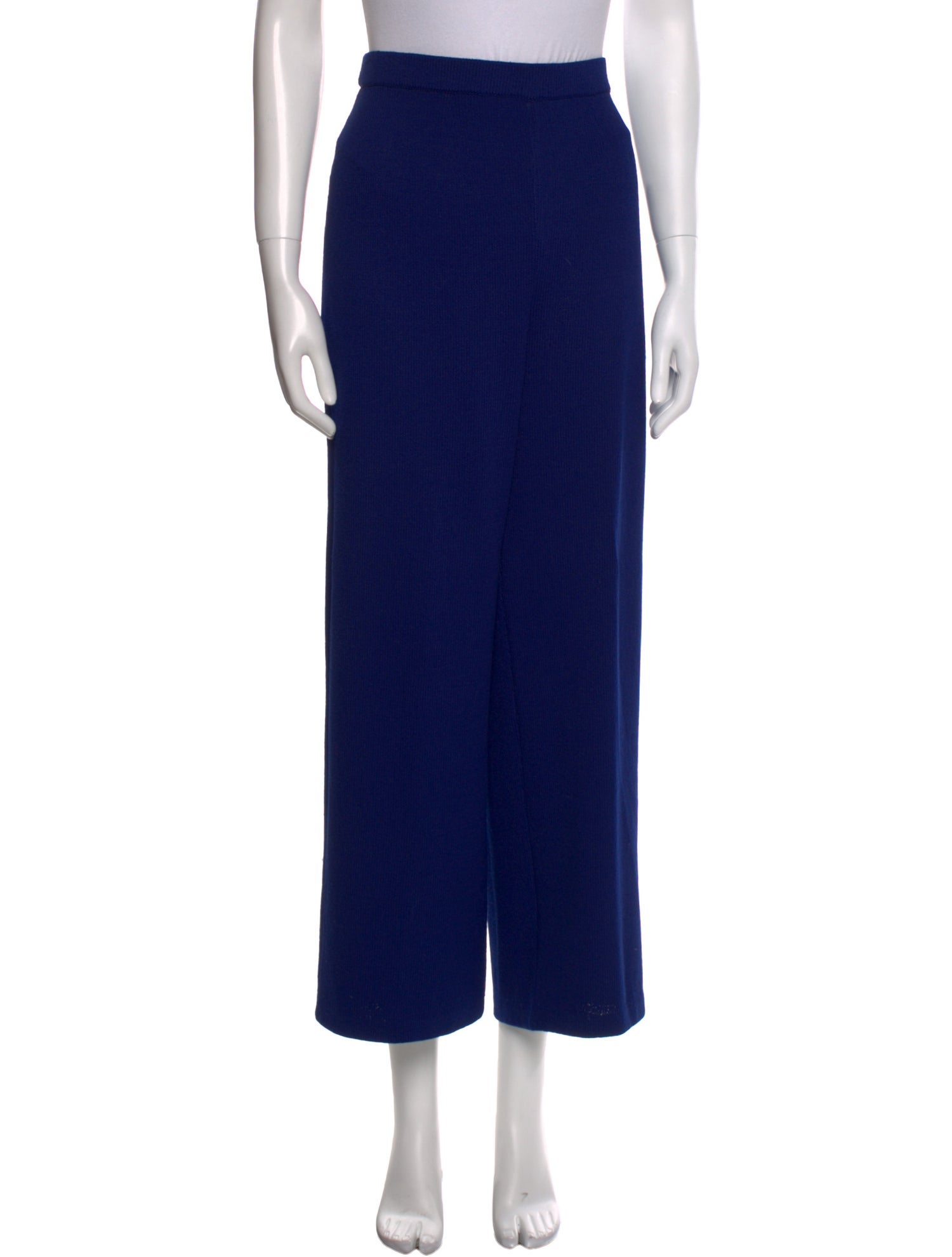 St. John Evening Wool Wide Leg Pants