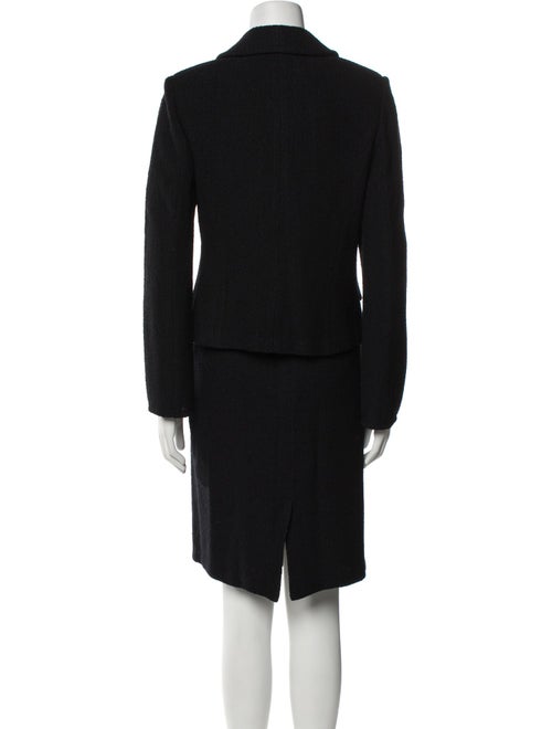 St. John Evening Crystal Embellishments Skirt Suit