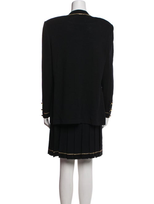 St. John Evening Glitter Accents Skirt Set